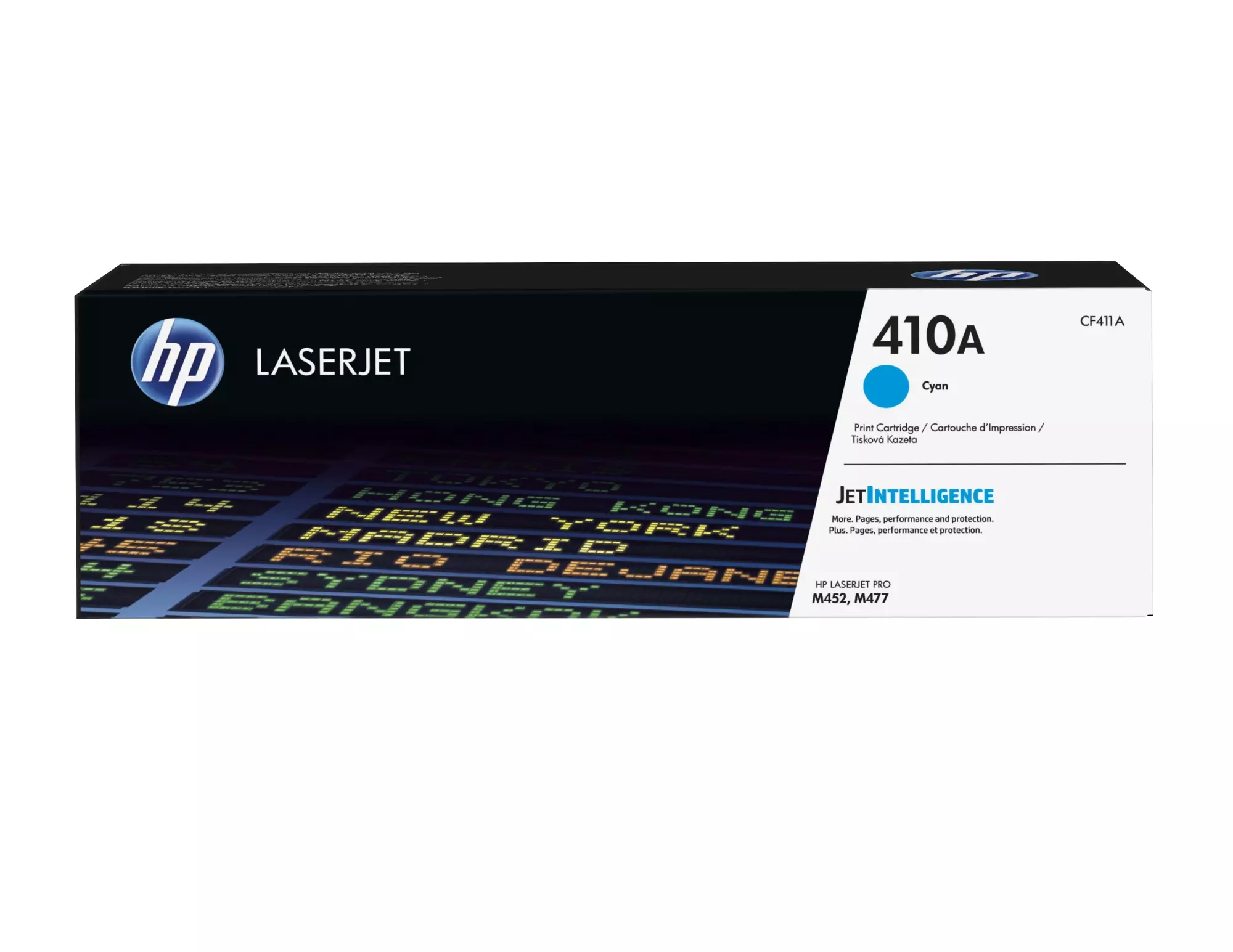 &divide; T&oacute;ner original hp cf411a cian 410a 2.300 p&aacute;ginas