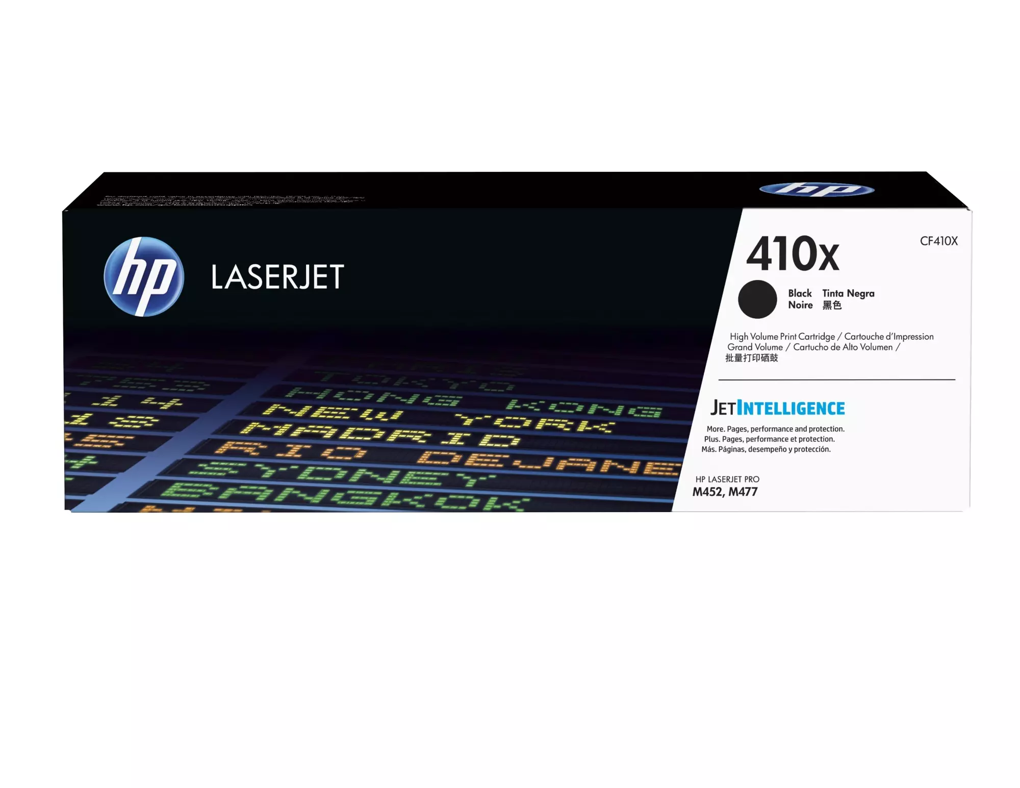 &divide; T&oacute;ner original hp cf410x  negros 410x 6.500 p&aacute;ginas
