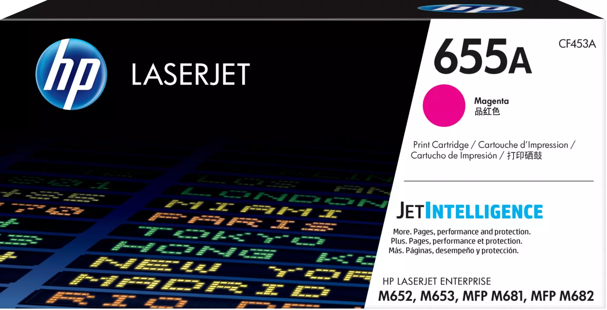 &divide; T&oacute;ner original hp cf453a magenta 655a 10.500 p&aacute;ginas