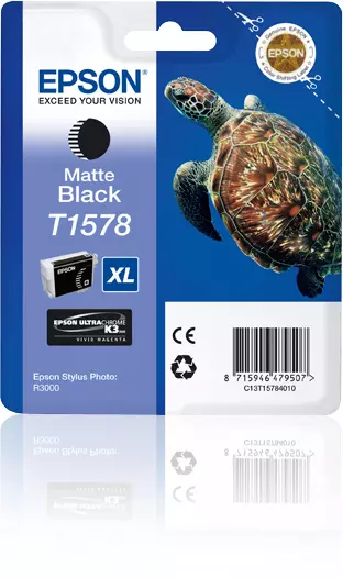 &divide; Tinta original epson t1578 negro mate c13t15784010 25.9ml