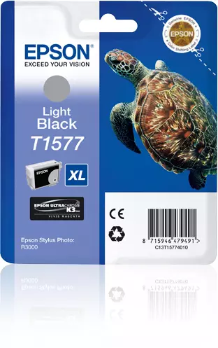 &divide; Tinta original epson t1577 gris c13t15774010 25.9ml