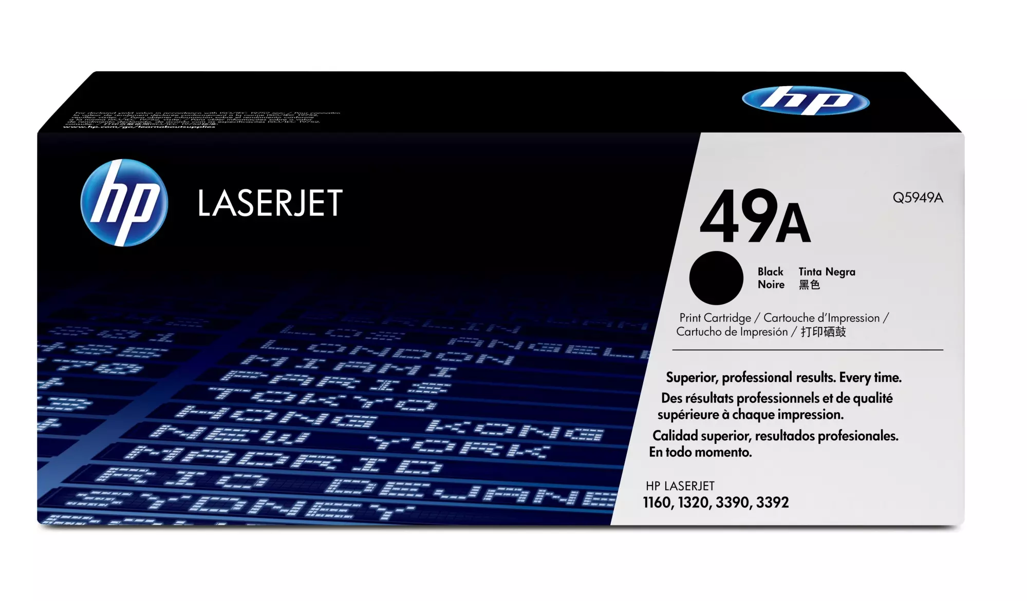 &divide; T&oacute;ner original hp q5949a 49a negro 2.500 p&aacute;ginas