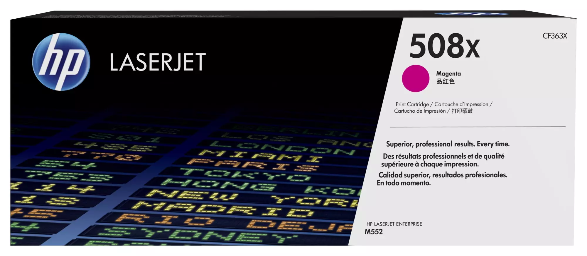 &divide; T&oacute;ner original hp cf363x magenta 508x 9.500 p&aacute;ginas