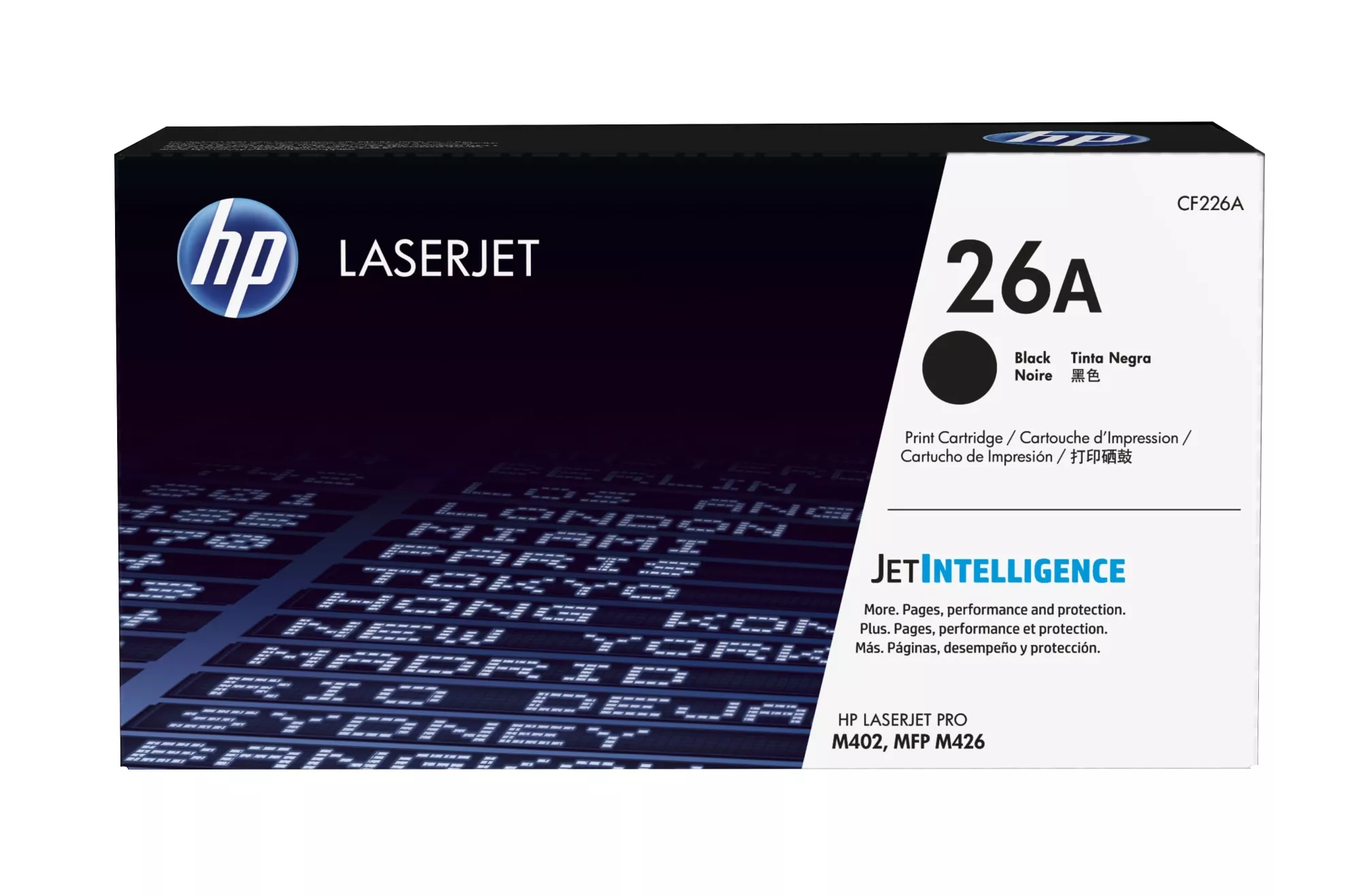 &divide; T&oacute;ner original hp cf226a negro 26a 3.100 p&aacute;ginas