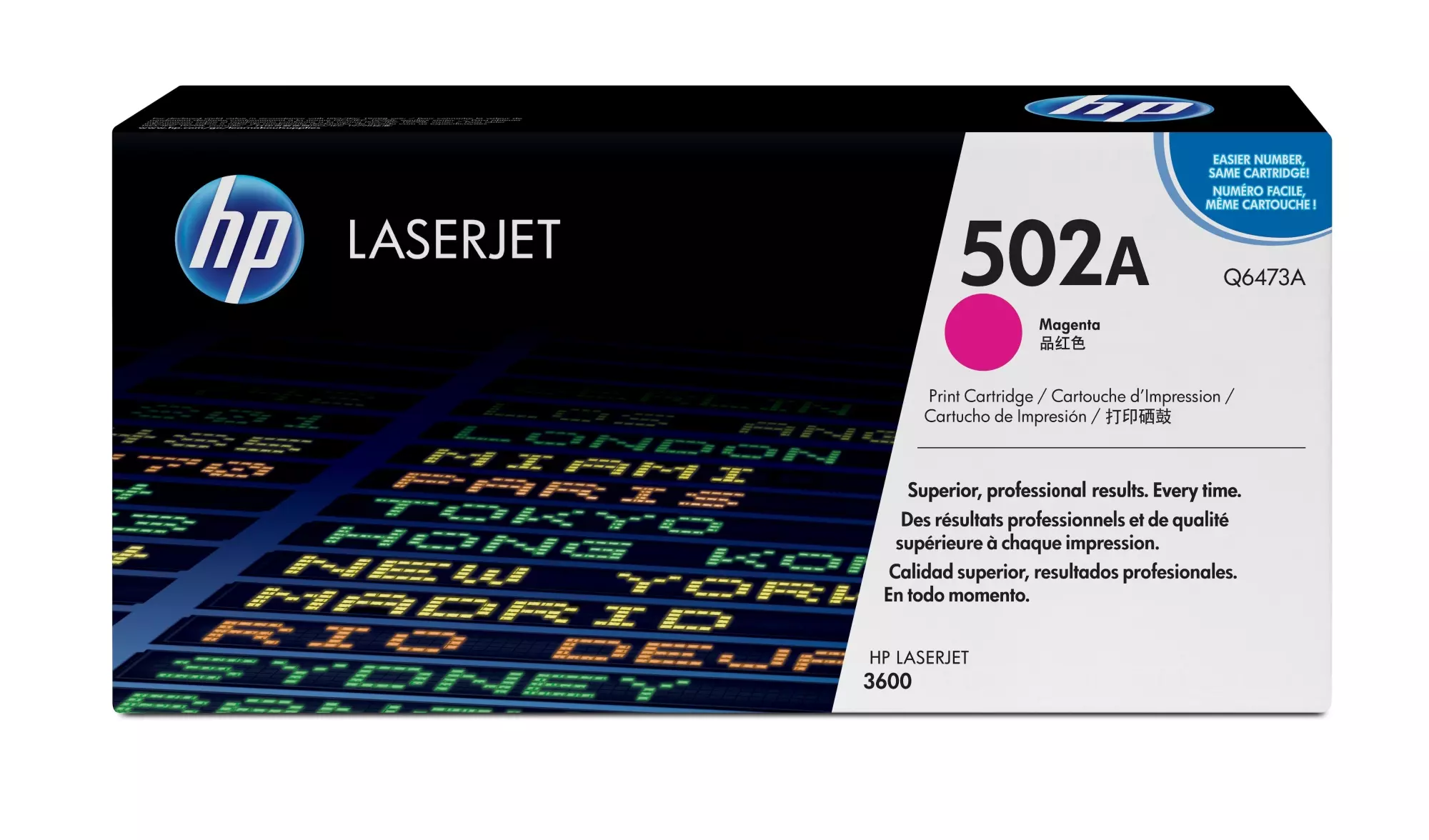 &divide; T&oacute;ner original hp q6473a 502a magenta 4.000 p&aacute;ginas