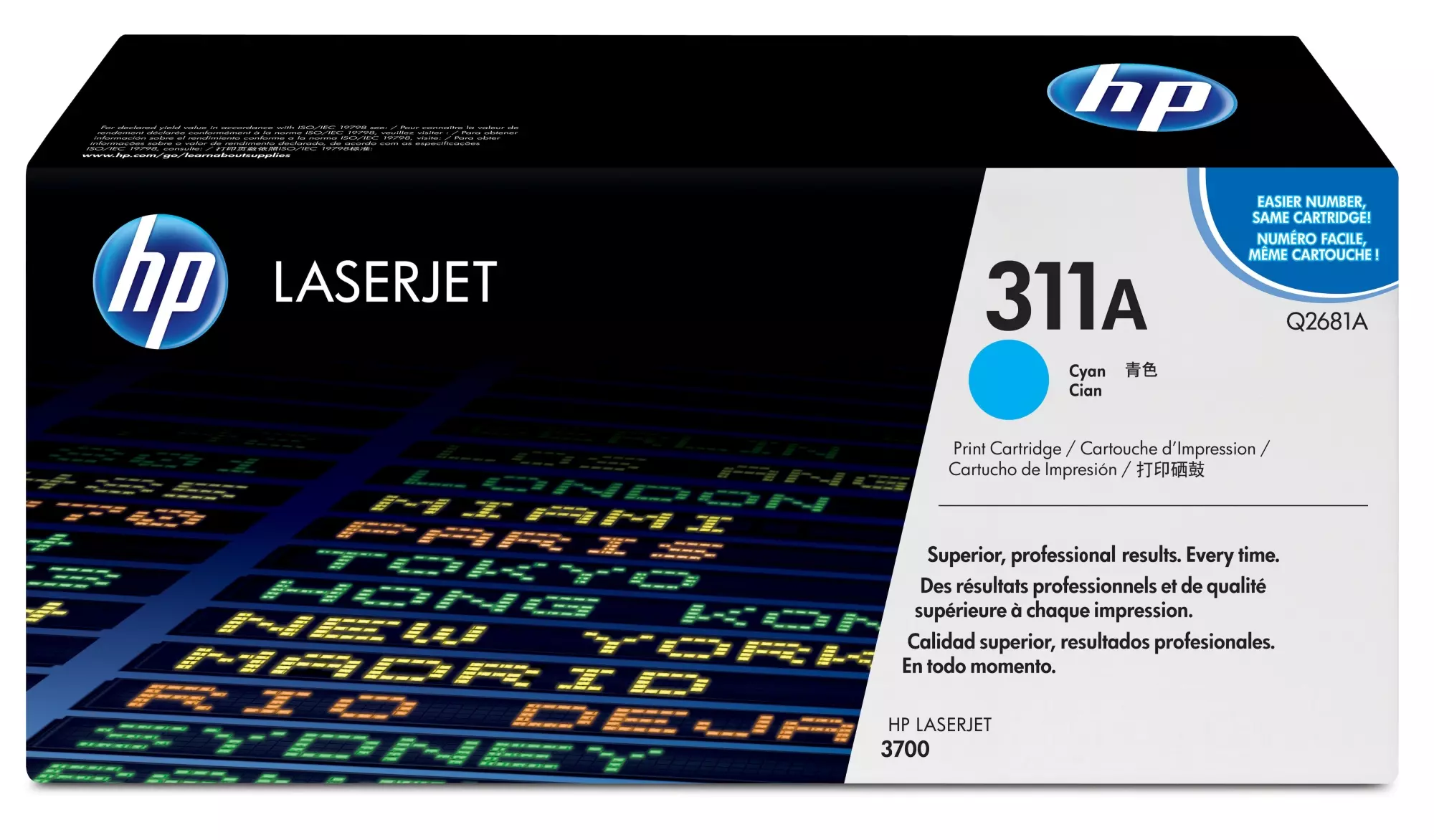 &divide; T&oacute;ner original hp q2681a 311a cian 6.000 p&aacute;ginas