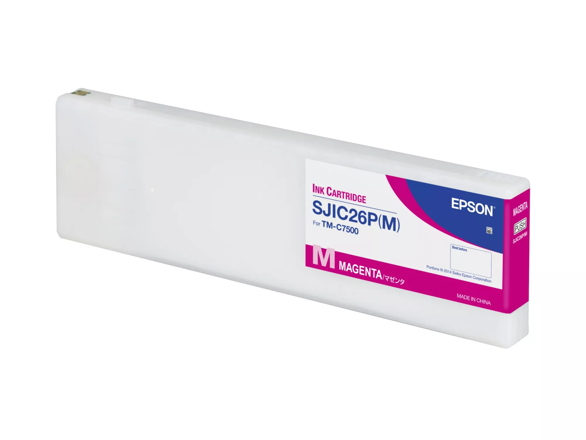 &divide; Tinta original epson sjic26p magenta 294.3ml