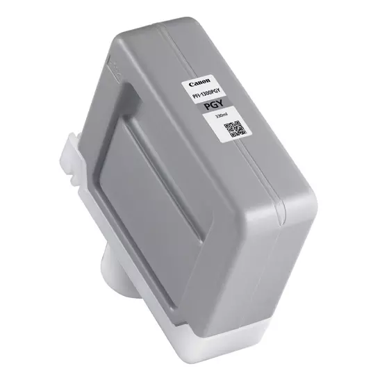 &divide; Tinta original canon pfi-1300pgy gris foto 330ml