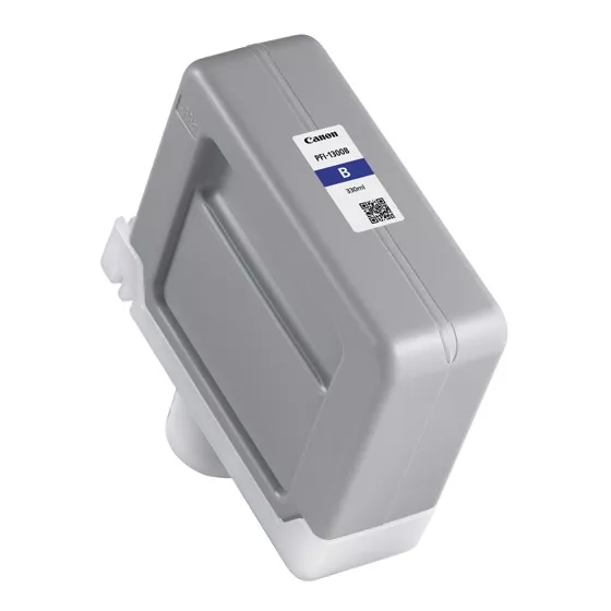 &divide; Tinta original canon pfi-1300b azul 330ml