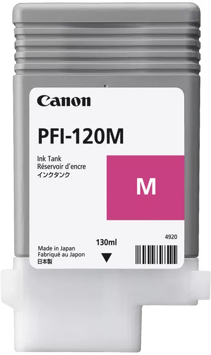 &divide; Tinta original canon pfi-120m magenta 130ml