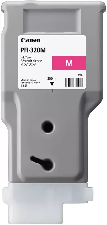 &divide; Tinta original canon pfi-320m magenta 300ml