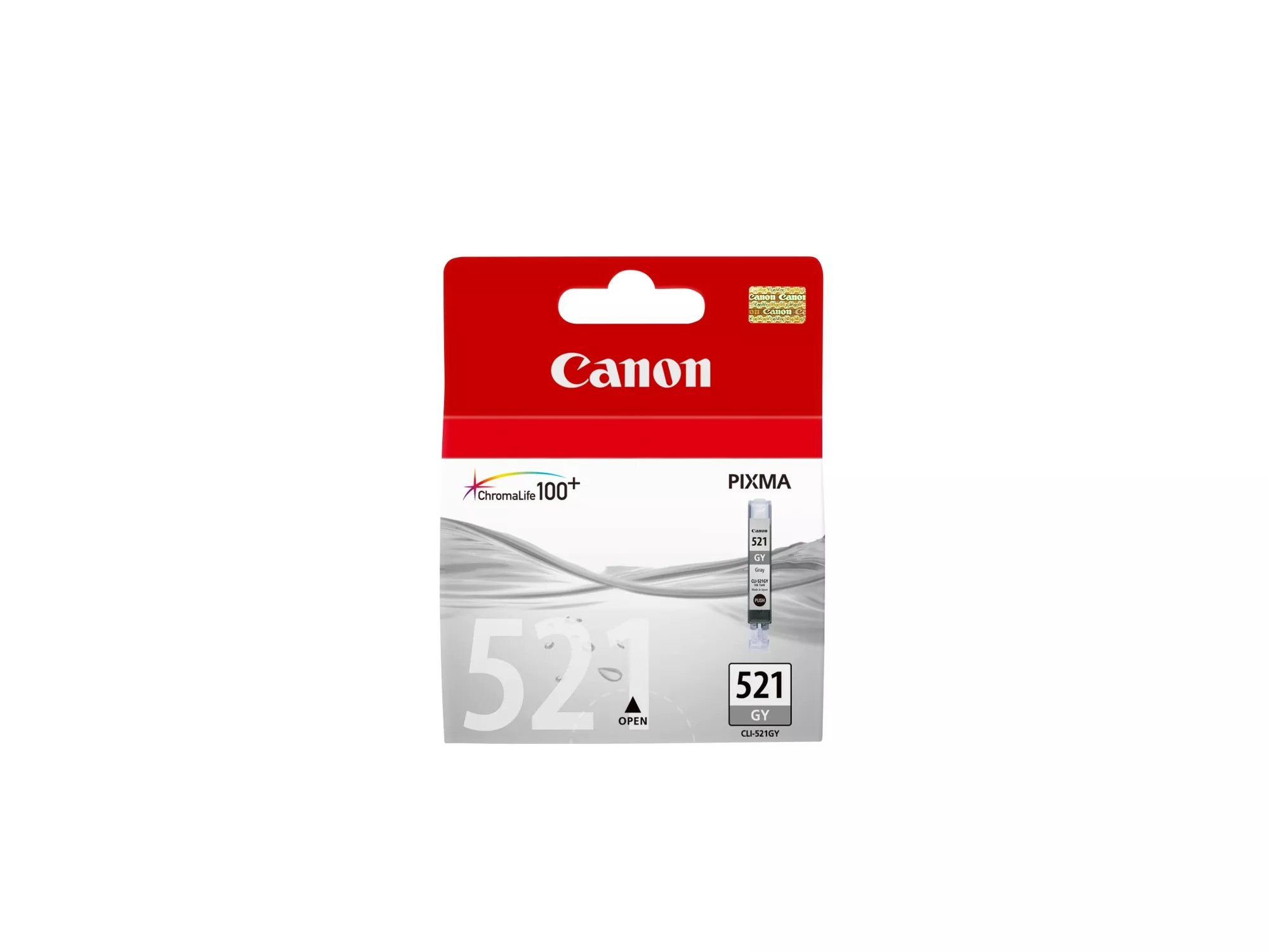 &divide; Tinta original canon cli521 gris 9ml