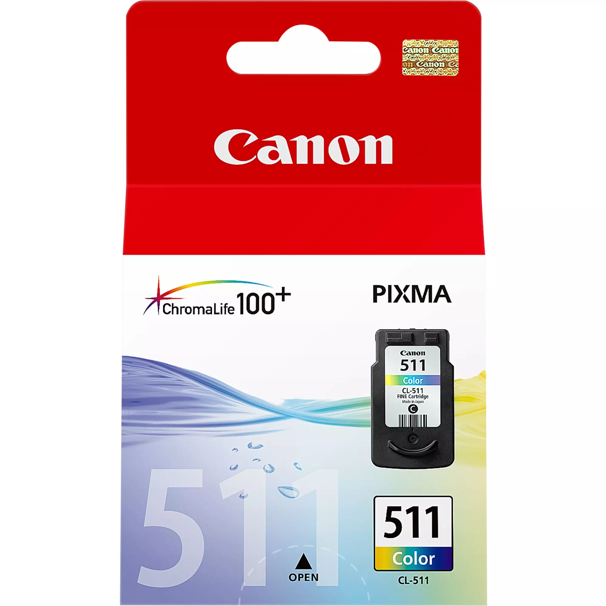 &divide; Tinta original canon cl511 color mp240/260