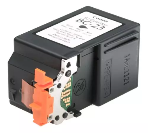 &divide; Tinta original canon bc23 negro 44ml