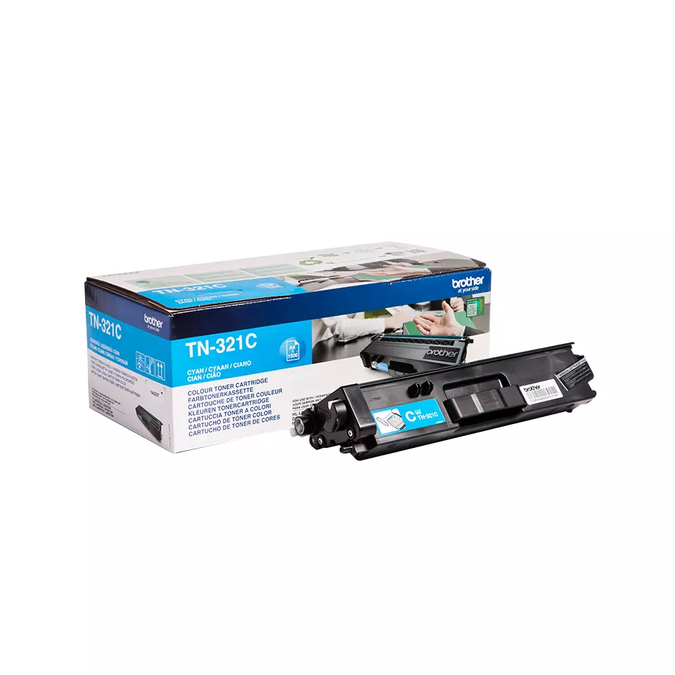 &divide; T&oacute;ner original brother tn321c cian 1.500 p&aacute;ginas