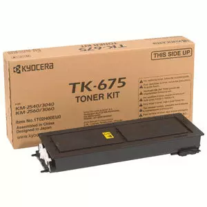 &divide; T&oacute;ner original kyocera tk-675 negro 20.000 p&aacute;ginas