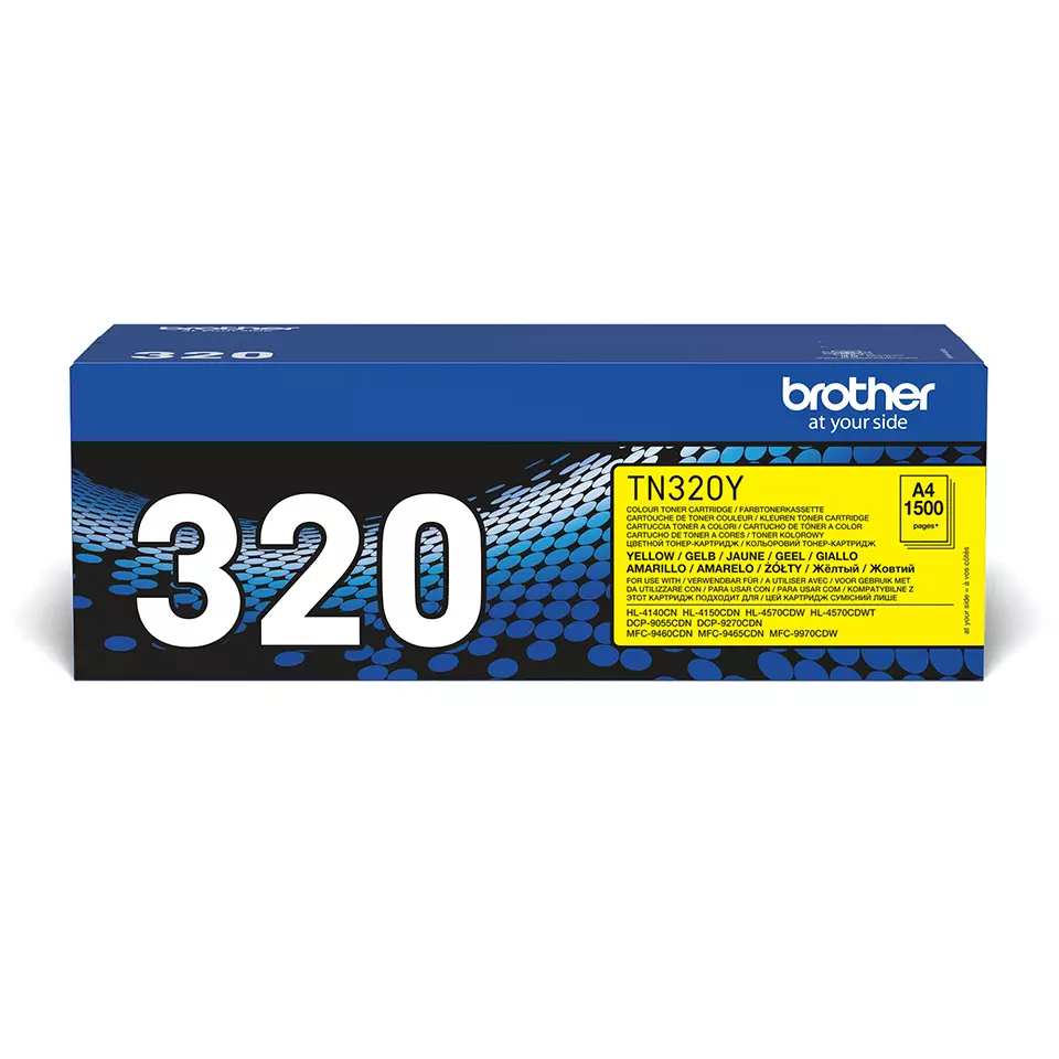 &divide; T&oacute;ner original brother tn320y amarillo 1.500 p&aacute;ginas
