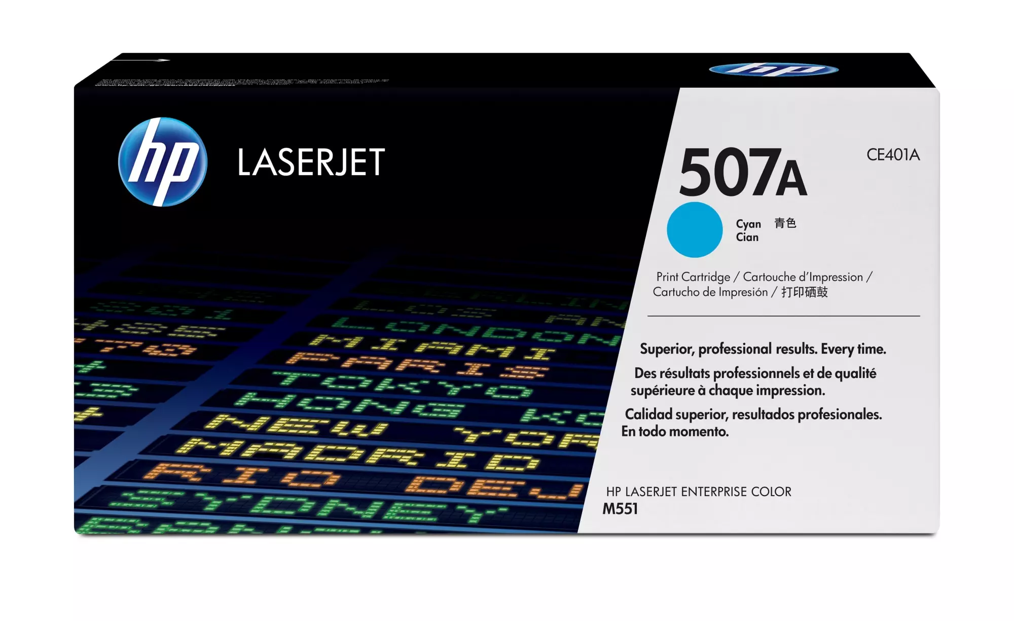 &divide; T&oacute;ner original hp ce401a cian 507a 6.000 p&aacute;ginas