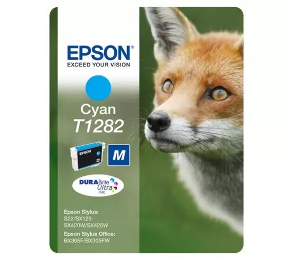 &divide; Tinta original epson t1282 cian c13t12824011 3.5ml