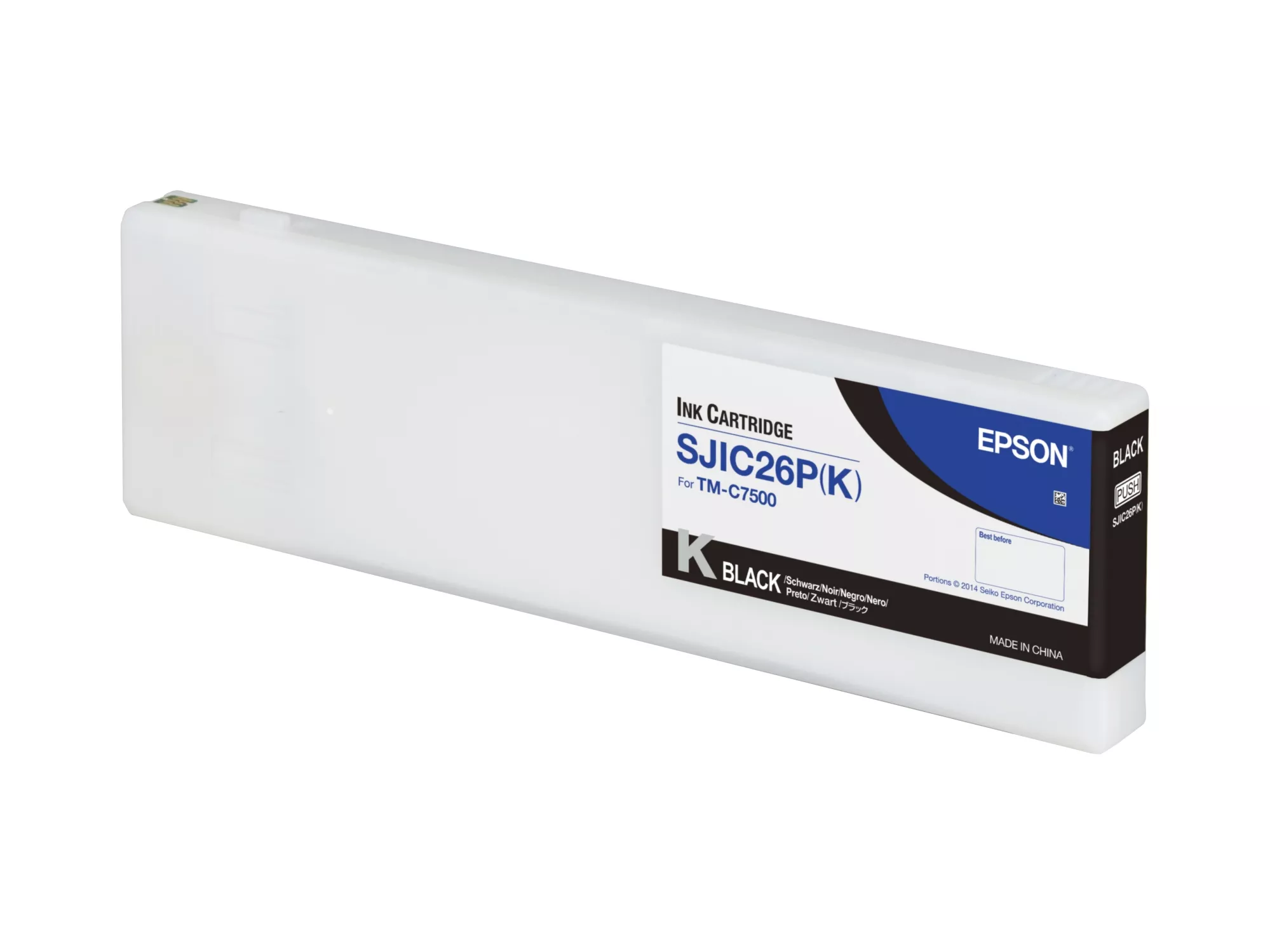 &divide; Tinta original epson sjic26p negro 295.2ml