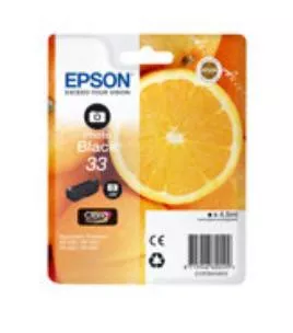 &divide; Tinta original epson t3341 negro c13t33414010 4.5ml
