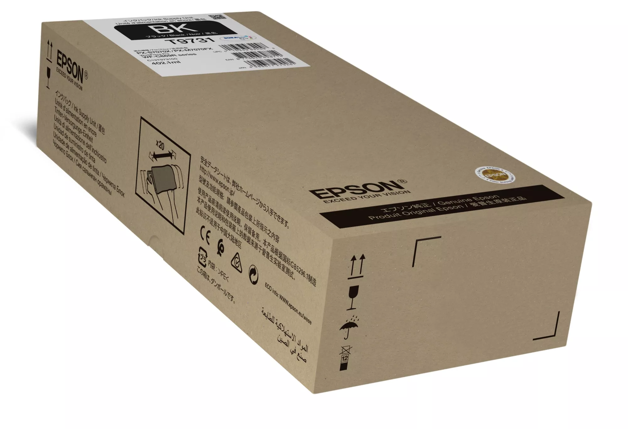 &divide; Tinta original epson t9731 xl negro c13t973100 22.500 p&aacute;ginas
