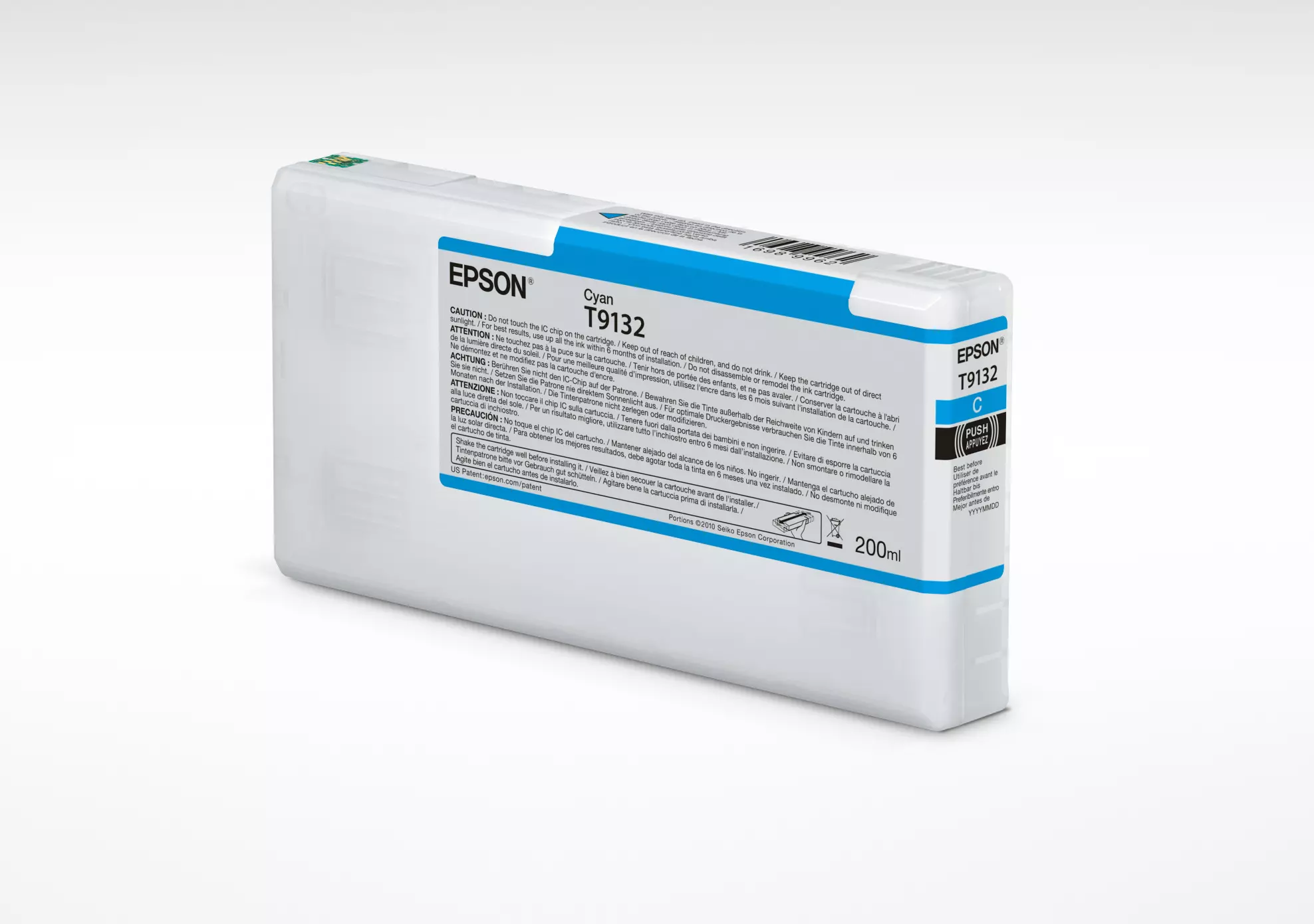 &divide; Tinta original epson t9132 cian c13t913200 200ml