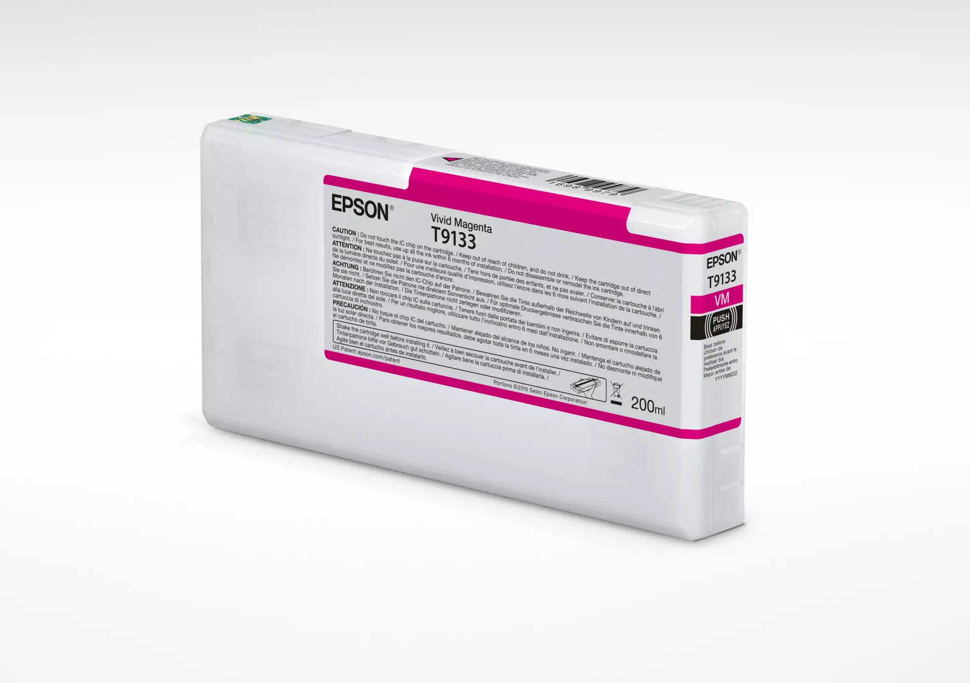 &divide; Tinta original epson t9133 magenta vivo c13t913300 200ml