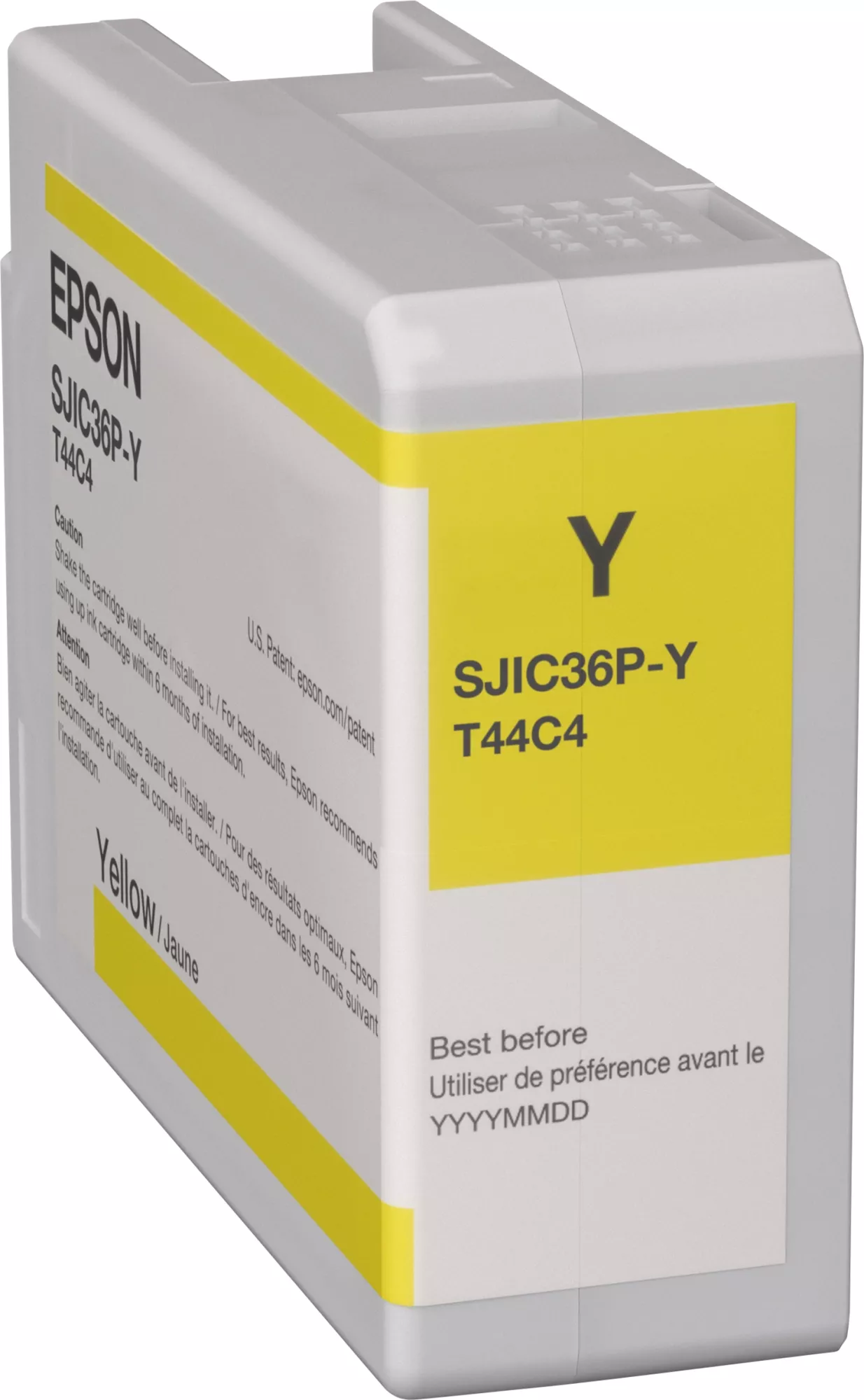 &divide; Tinta original epson sjic36p(y) amarillo c13t44c440 80ml