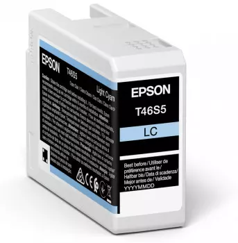&divide; Tinta original epson t46s5 cian claro c13t46s500 25ml