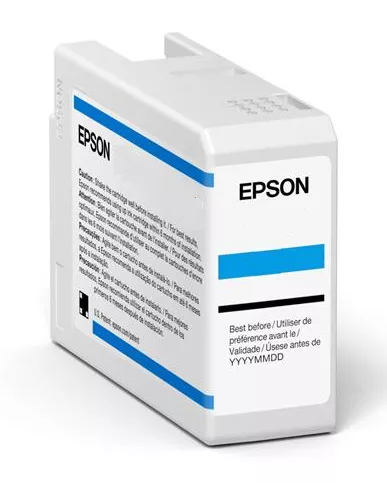 &divide; Tinta original epson t47a2 cian c13t47a200 50ml