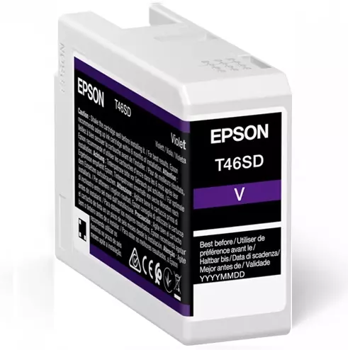 &divide; Tinta original epson t46sd violeta c13t46sd00 25ml