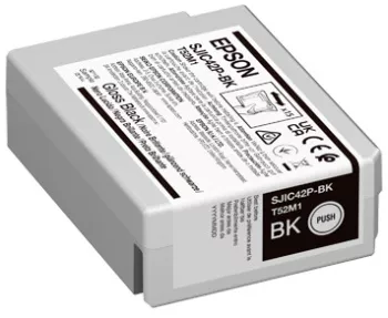 &divide; Tinta original epson sjic42p-bk negro c13t52m140 50ml