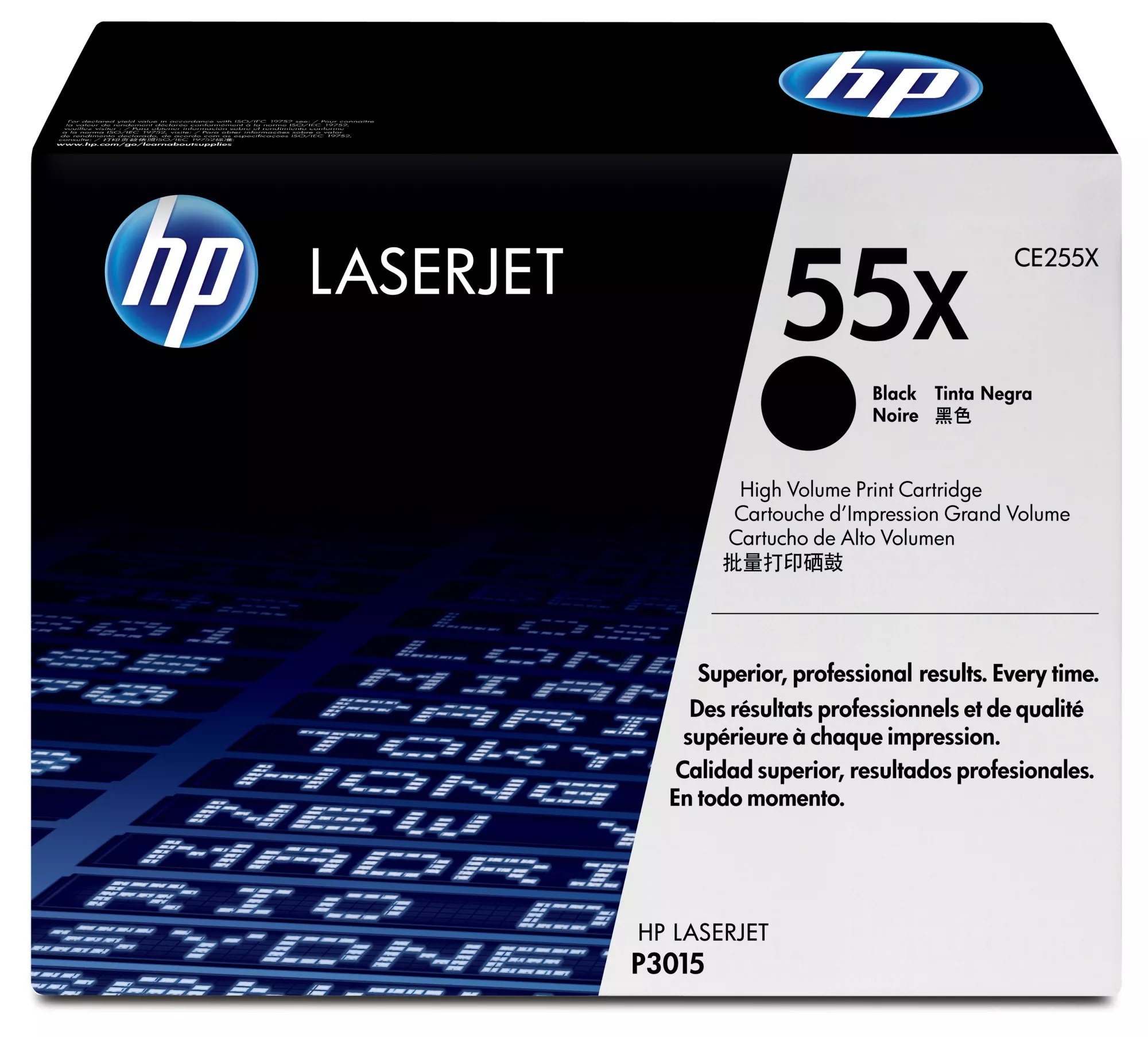 &divide; T&oacute;ner original hp ce255x negro 55x 12.500 p&aacute;ginas