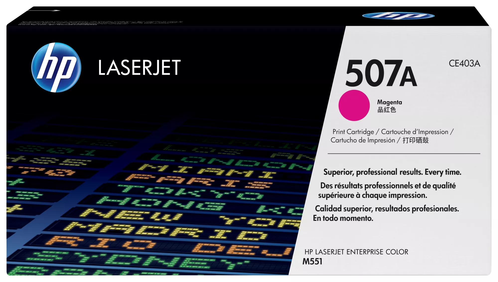 &divide; T&oacute;ner original hp ce403a magenta 507a 6.000 p&aacute;ginas