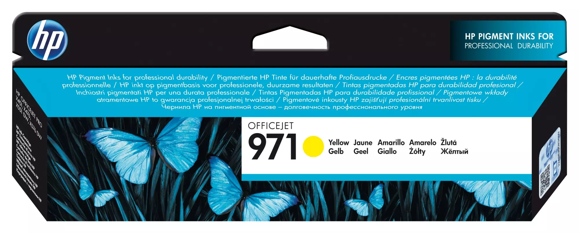 &divide; Tinta original hp n971 amarillo cn624ae 24.5ml