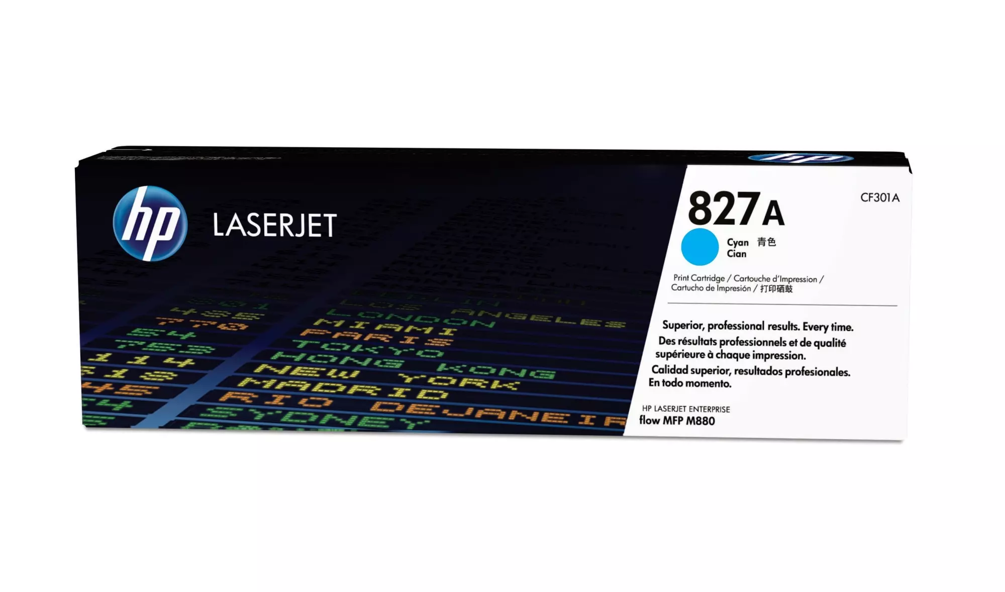 &divide; T&oacute;ner original hp cf301a cian 827a 32.000 p&aacute;ginas