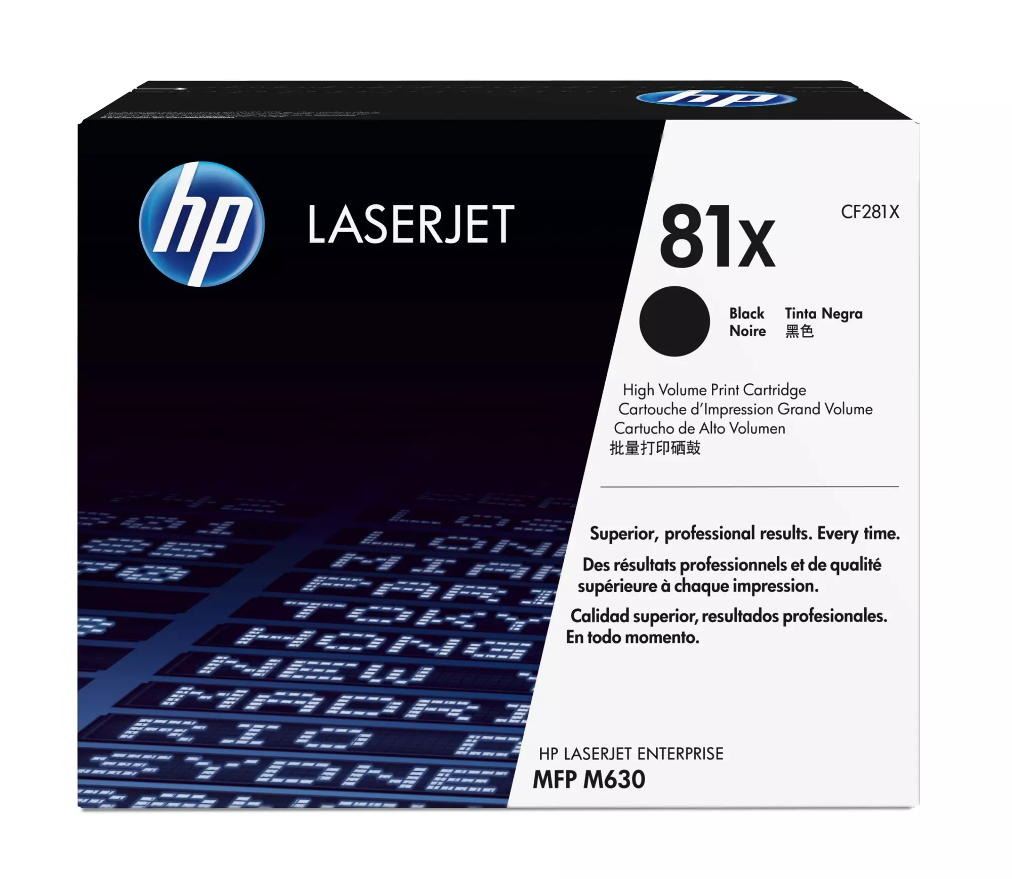 &divide; T&oacute;ner original hp cf281x negro 81x 25.000 p&aacute;ginas